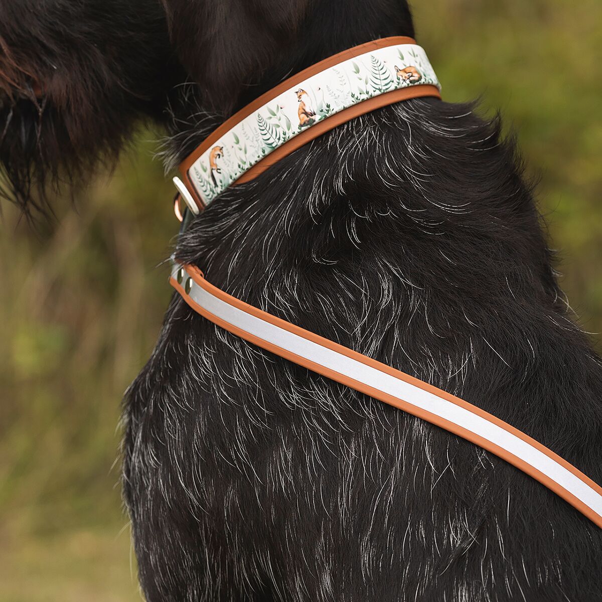 Tyylivoitto Shine Eazy leash, cognac